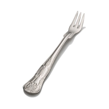 Bon Chef Kings, Oyster/Cocktail Fork, Mirror Finish, 18/10, 5.63" , set of 12 S2708